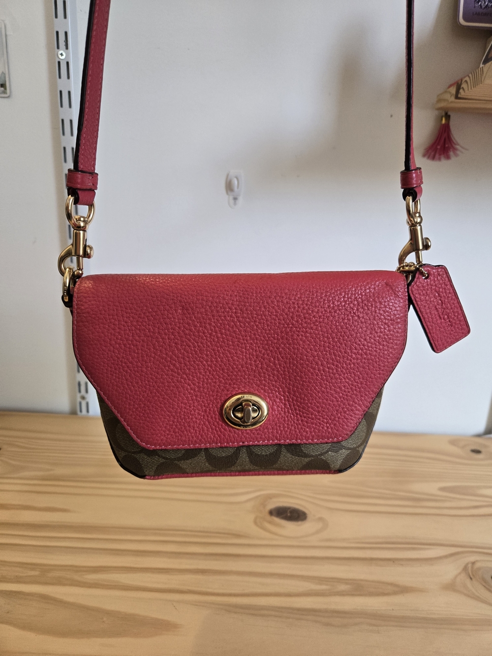 Coach Karlee Leather Crossbody Bag